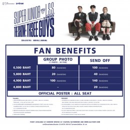 SM True พร้อมขนพลังความสนุกจาก SUPER JUNIOR-L.S.S. (อีทึก, ชินดง, ชีวอน) มาเพิ่มพลังบวกให้แฟนชาวไทย ในคอนเสิร์ตเต็มรูปแบบครั้งแรก ‘SUPER JUNIOR-L.S.S. THE SHOW : Th3ee Guys in BANGKOK’ วันที่ 6 เมษายนนี้